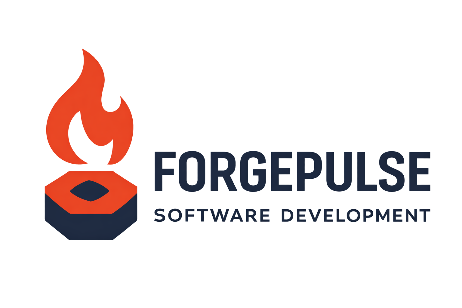 FORGEPULSE SOFTWARE DEVELOPMENT Logo